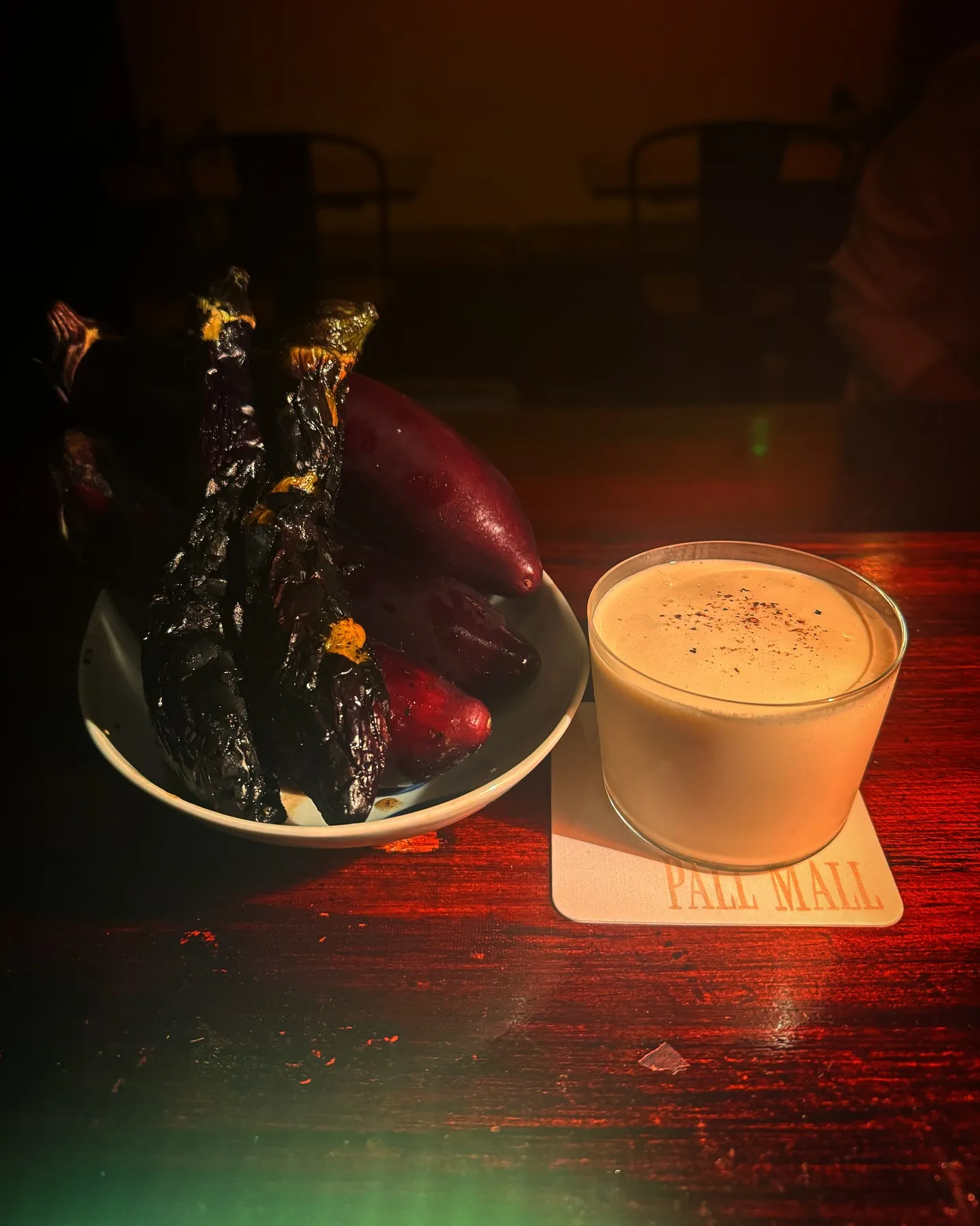 焼き茄子のカクテルはじめました。