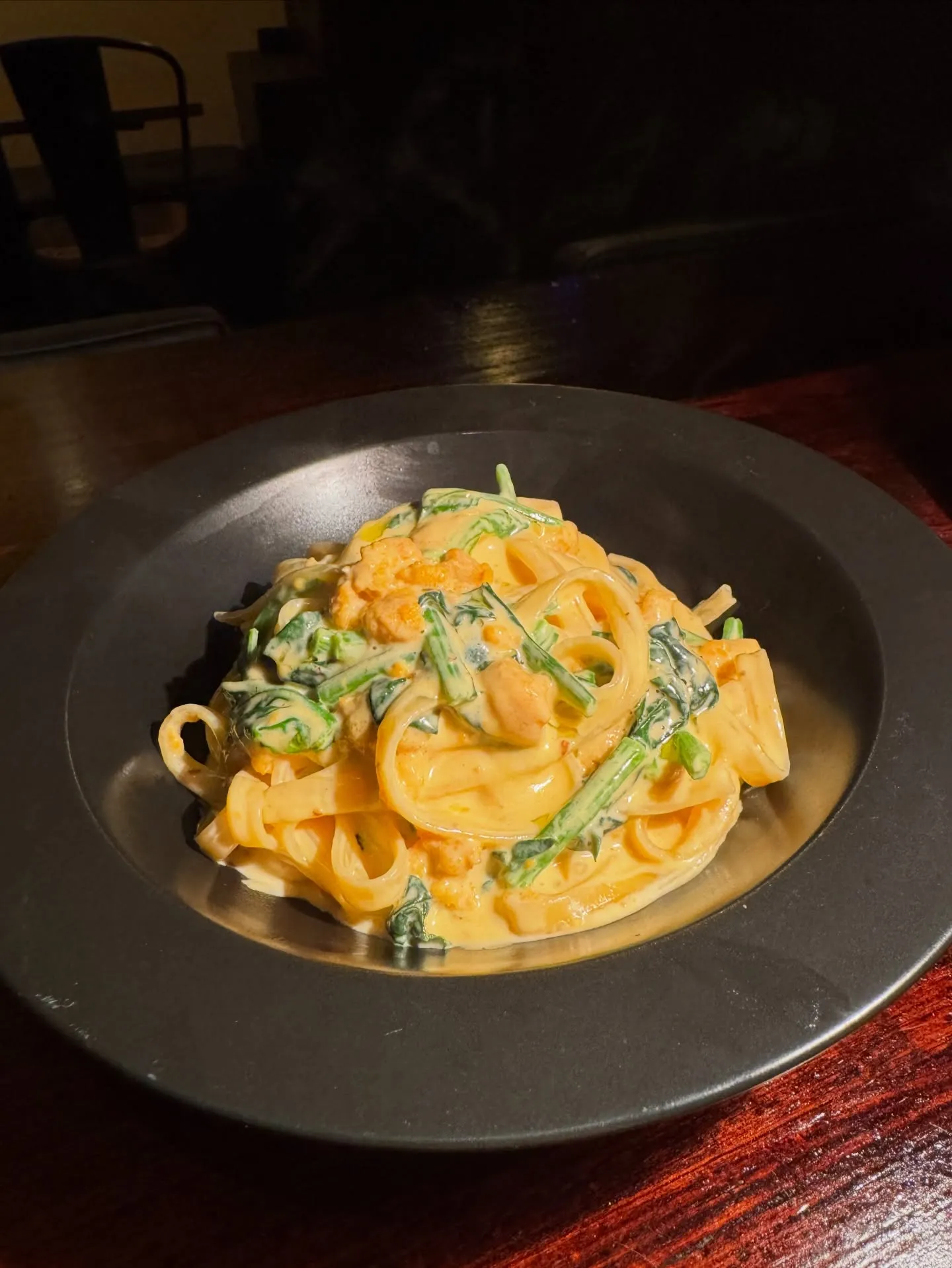 渡り蟹のトマトパスタ